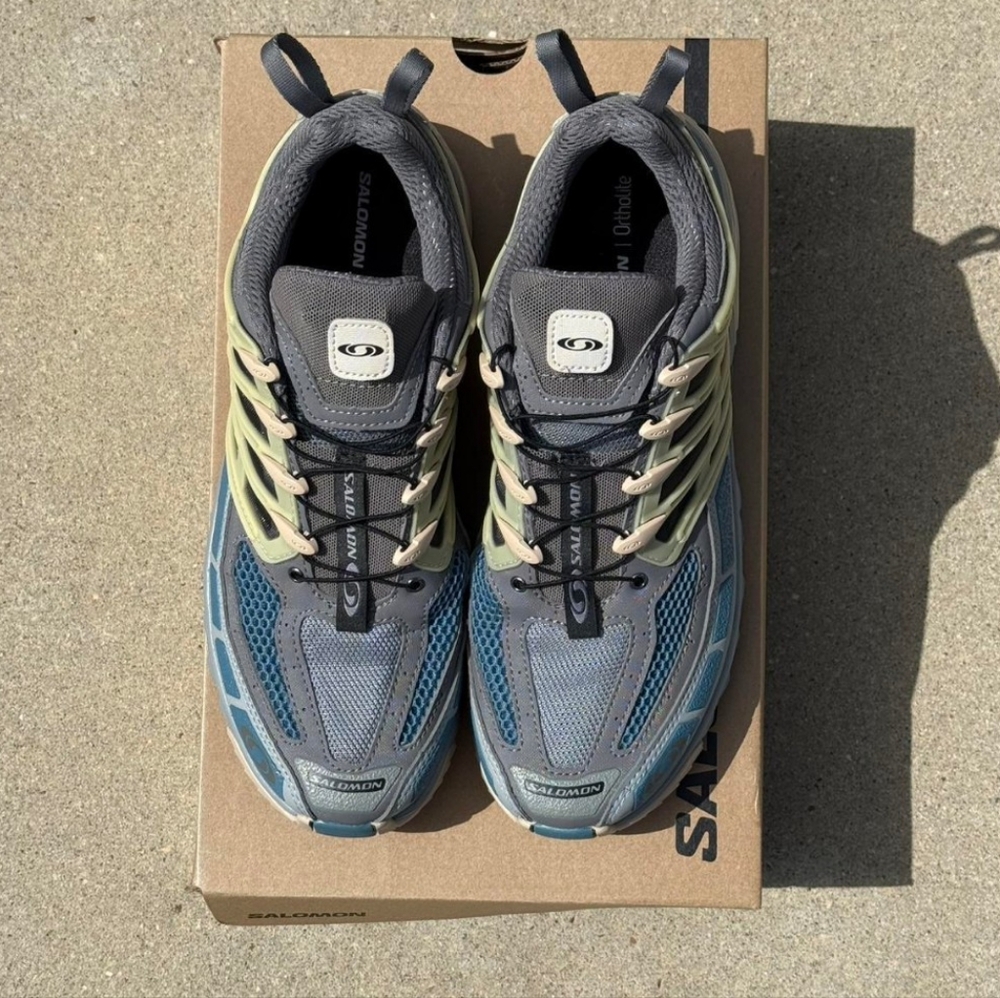 Salomon ACS PRO ADVANCE In Pewter Aegean Blue - Picture 5 of 9